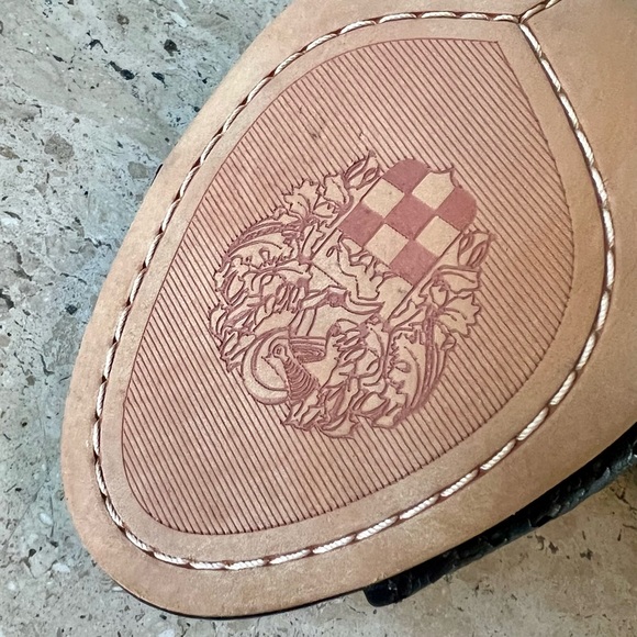 Vince Camuto Perforated Leather Weave Sandal Bootie Size 9 - Picture 2 of 5